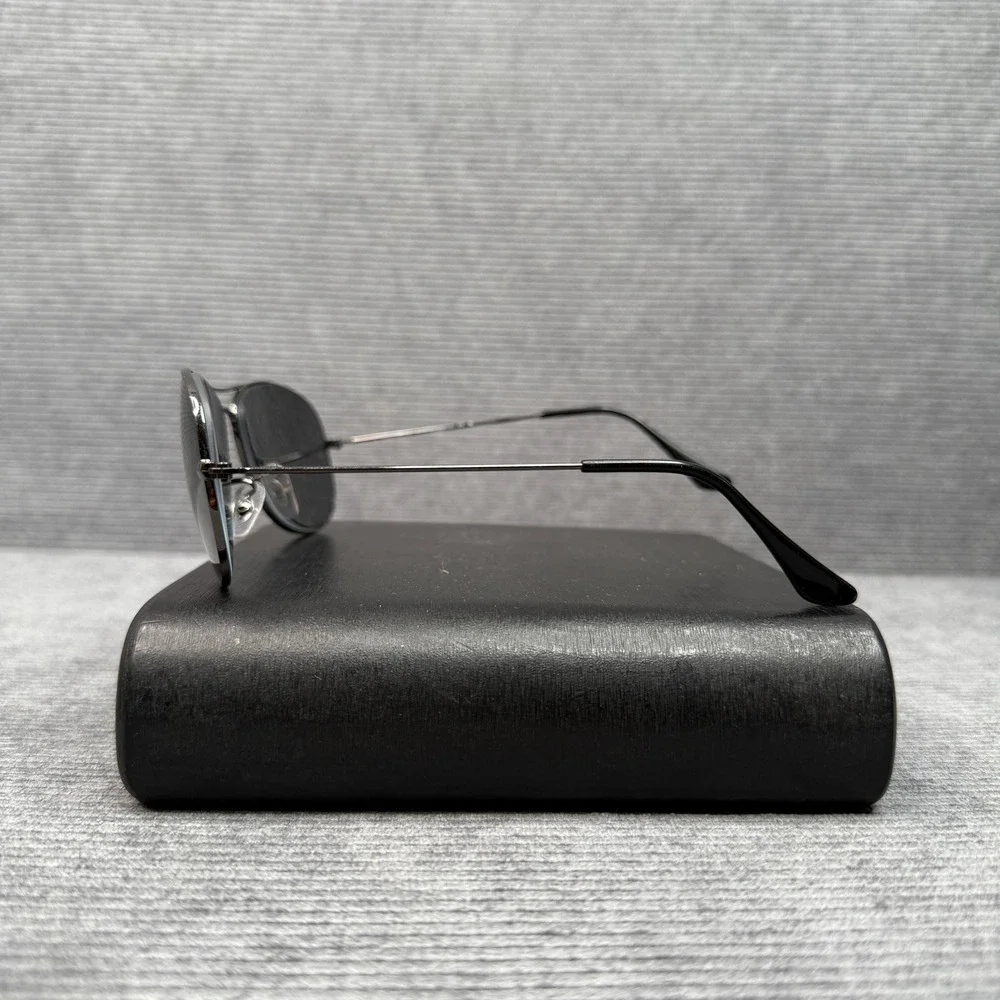 Ray-Ban RB3362 Cockpit Y2K Sunglasses Gunmetal Frame Grey Lens 59